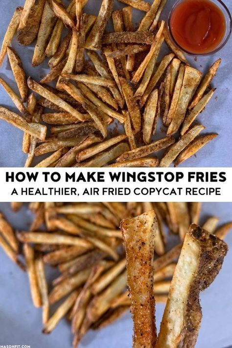 Wing Stop Fries, Wingstop Fries, Copycat Wingstop, Mason Woodruff, Wing Stop, Fry Seasoning, Baked Goat Cheese, Easy Meal Ideas, Herb Cheese