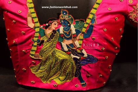 Bridal Blouses, Saree Bollywood, Wedding Saree Blouse Designs, Blouse Back, Wedding Blouse Designs, Silk Saree Blouse Designs, Blouse Designs Indian, Maggam Work Blouse Designs, Blouse Designs Silk