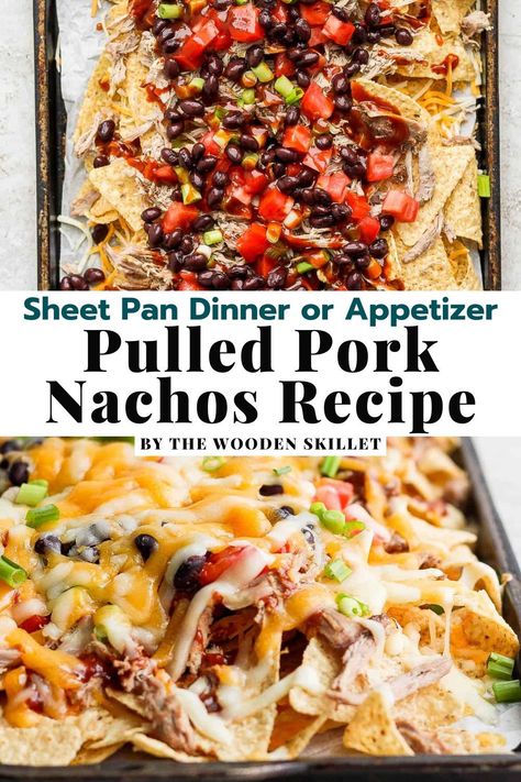 Sheet Pan Pulled Pork Nachos, Barbecue Nachos Pulled Pork, Pulled Pork Nachos Loaded, Pork Nachos Pulled, Bbq Nachos Recipe Pulled Pork, Nachos Pulled Pork, Bbq Nachos Recipe, Leftover Pulled Pork Recipes, Barbeque Pulled Pork