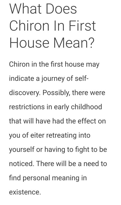 Chiron In 1st House, 1st House, Know Thyself, Infp, Astrology, Spirituality