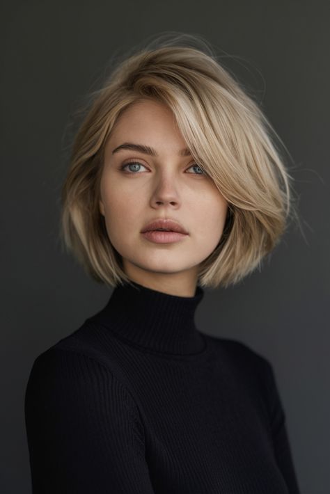 26 Round Shaped Face Haircuts 2025: Long, Short, Medium, & Bangs Styles Medium Hair Styles Round Face, Bob Cut For Oval Face, Bob Haircut For Oval Face, French Bob Round Face, French Haircut Medium, French Haircut, Bangs Layers, Facial Shapes, Bangs Styles