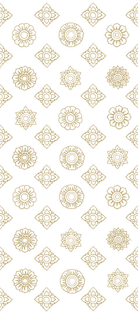 Thai Art Design, Khmer Pattern, Thai Background, Asian Design Pattern, Accessibility Design, Thai Flower, Free Hand Designs, Magazine Layout Inspiration, Thai Fabric