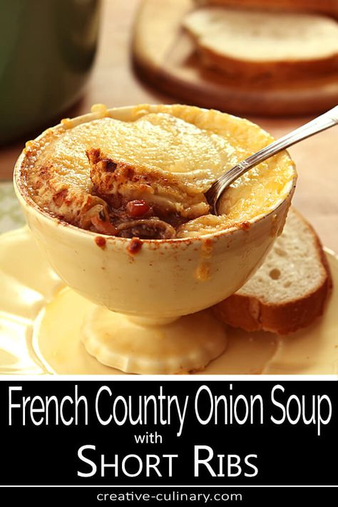 Country Short Ribs, Old Fashioned Recipe, Onion Soup Recipes, A Leap Of Faith, Football Party Food, Short Rib, Braised Short Ribs, Beef Short Ribs, Love French