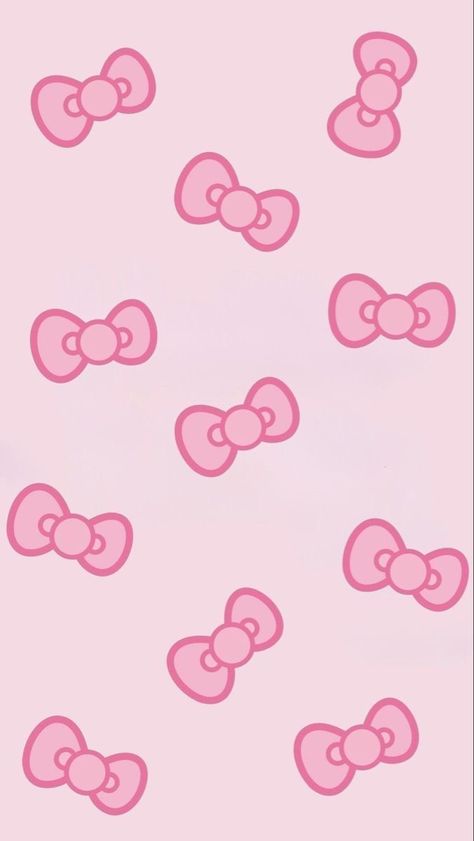 Hello Kitty Bow Background, Hello Kitty Wallpaper For Besties, Hello Kitty Bows Background, Cottage Core Hello Kitty Wallpaper, Preppy Sanrio Wallpaper, Hello Kitty Iphone Widget, Hello Kitty Nurse Wallpaper, Hello Kitty Graphic Design, Hello Kitty Backgrounds Desktop