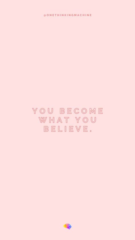 You become what you believe. #carpediem#motivationalquotes#motivation#inspirationalquotes#inspiration#quotes#quotestoliveby#quotesaboutlife#thinkpositive#onethinkingmachine#oneday Inspiration Quotes, Inspirational Quotes, Quotes, Movie Posters, Film Posters