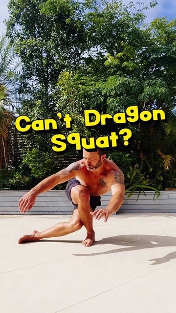 Aaron Griffiths | Movement Teacher on Instagram: "Can't Dragon Squat? Here are the progressions we've been working with to unlock this beast. You can see I still have a bit of work to do to unlock it from ground level. @miranda.camille.yoga has it down and just recently started doing shoulder taps. This one requires mobility, strength and balance. It's a good one to include on your leg day! Save these for later and give them a try. . . . . . . #howtodragonsquat #dragonsquat #mobility #bodyweigthtraining #calisthenics #legday #movementculture #makefitnessfun #fitnessover40 #fitmum #fitdad" Dragon Squat Progression, Dragon Squat, Shoulder Taps, Hip Mobility Exercises, Fit Mum, Hip Mobility, Mobility Exercises, Ground Level, Leg Day