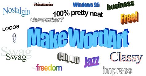 Create your own nostalgic Microsoft WordArt and party like it's 1995. Jazz up your Google Docs or presentations or print your creations on a wide variety of customizable products. Microsoft Word Art, Word Art Online, Word Art Poster, Male Art Men, Microsoft Paint, Custom Word Art, Coffee Shop Logo, Word Art Design, Text Generator