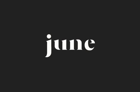 june - the best month June Birth Month Symbols, June Cursive, June Typography, June Name, June Meaning, June Logo, White Branding, Then Came June, Juno