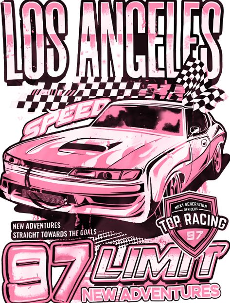 Car Graphic Design Ideas, Car Tshirt Design Graphic Tees, Vintage Posters Pink, Graphic Design Posters Pink, Car Graphic Design, Whats Wallpaper, Y2k Posters, Fyp Aesthetic, Desain Buklet