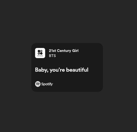 21st Century Girl- BTS 21 Century Girl, 21st Century Girl, Lyrical Quotes, Bts Songs, Bts Wings, Meaningful Lyrics, Bts Song Lyrics, Spotify Lyrics, Pop Lyrics