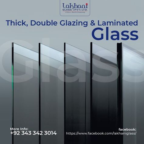 Lakhani Glass is always ready to provide you with high-quality Tempered Glass, Laminated Glass, and Double Glazed Glass for your dream projects. Lakhani Glass Provides You With The Luxurious Look You Deserve. We Deal In All Kind Of Glass Processing. Get free quotation now: ✆ 0343-3423014 #lakhaniglass #doubleglazedglass #laminatedglass #design #exteriordesign #glassproducts #luxuryliving #safety #architecture #safetyglass #glassmanufacturer #interiordesign #glass #homedecor #decorativeglass Tempered Glass Projects, Glazed Glass, Bungalow Design, Laminated Glass, Double Glazing, Safety Glass, Story Ideas, Instagram Story Ideas, Glass Decor