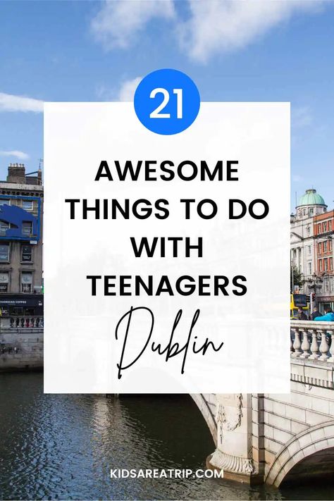 Dublin is an amazing city for all ages, but we especially love visiting with teens. These are some of our favorite things to do in Dublin with teenagers that we know they will love! - Kids Are A Trip |Dublin for teens| Dublin trip| Dublin itinerary| family trip to Dublin| Ireland with teens Dublin Itinerary, Things To Do In Dublin, Scotland Travel Guide, Dublin Travel, Travel Ireland, Ireland Travel Guide, Europe Trip Itinerary, Visit Ireland, European Vacation