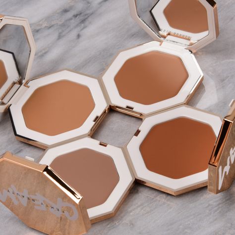 Best of Fenty Beauty Freestyle Cream Bronzers Fenty Beauty Cream Bronzer, Fenty Cream Bronzer, Fenty Beauty Contour Stick, Fenty Bronzer, Fenty Beauty Bronzer, Bronzer And Contour, Cream Bronzer, Beauty Cream, Beauty Products Drugstore