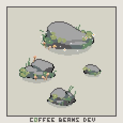 I'm not sure how to explain myself to non-artists when I get asked: "So what did you do today?"... ...Well, I drew some pretty rocks 🤷‍♀️ #pixelart #pixelcafe #indiegame #cozygame #pixelartwork #pixelartist #pixels #pixel #art #artistsupport #arttutorial #trending #viral Victorian Pixel Art, Pixel Art Cottagecore, Dice Pixel Art, Pixel Art Assets, Pixel Art Inspiration, Pixel Art Reference, Pixel Art Isometric, Minimalist Pixel Art, Pixel Game Art