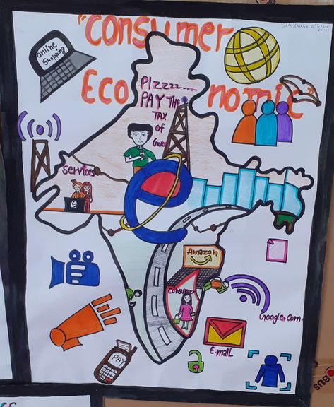 Poster About Economics, Economics Poster, Paying Taxes, Economics, Projects To Try, Quick Saves