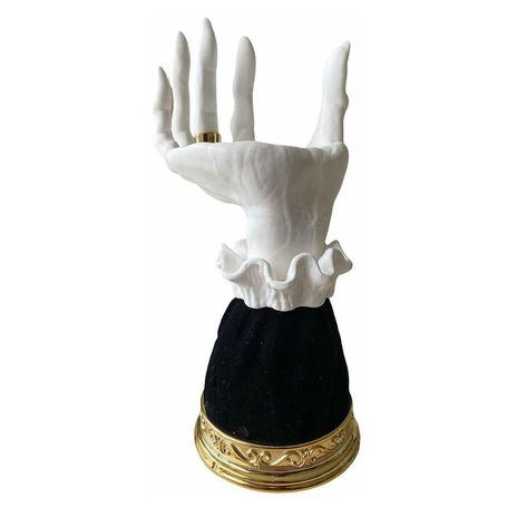 Mortilo Witch Hand Candlestick - Halloween Palm Candle Holder,Candle Holder Gothic Decor - Walmart.com Hand Candle Holder, Halloween Candlesticks, Thanksgiving Table Runner, Witch Hands, Craft Desk, Christmas Candle Holders, Candle Holder Decor, Halloween Candles, Halloween Decorations Indoor