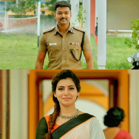 Thalapathy Vijay and Samantha Akkineni Theri Vijay Samantha Photos Hd, Theri Movie Images Hd, Theri Movie Images, Movie Template, Actor Vijay Hd Wallpaper New, Facebook And Instagram Logo, Vijay Actor Hd Images, Actor Vijay, New Instagram Logo