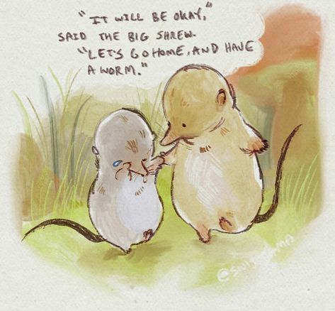 Wal Art, Pretty Words, Mole, Mice, Make Me Smile, Animal Art, Art Inspo, Cute Drawings, Cute Art