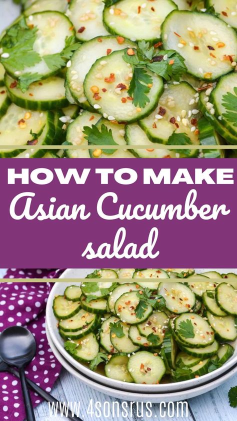 Thai Cucumber Tomato Salad, Japanese Cucumber Crab Salad, Sweet And Sour Cucumbers And Onions, Sweet Sour Cucumbers, Asian Cumcuber Salad, Cucumber Crab Salad Asian, Braised Cucumber Recipes, Cucumber Rice Vinegar Salad, Hawaiian Cucumber Salad