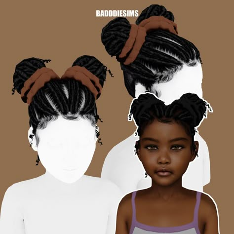 A direct link to the pictured custom content made by BadddieSims! #thesims4 #thesims #thesims4cc #sims4cc #simscustomcontent #sims4customcontent #sims4customcontent Sims 4 Mac, Sims 4 Curly Hair, Sims Baby, Sims 4 Black Hair, Play Sims 4, Sims 4 Anime, The Sims 4 Pc, Sims 4 Children, The Sims 4 Packs