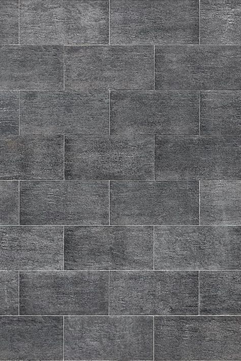 Gray tile's popularity lies in its flexibility, but the grout color is what truly customizes the look. It can subtly define the edges of each tile or bring a pop of color to the space, depending on your desired outcome. Grout Colors For Grey Tile, Grey Tile Grout, Towel Bar Height, Color Grout, Tile Grout Color, Grout Colors, Basalt Tile, Gray Tiles, Dark Grey Tile