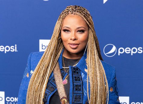 Eva Marcille shared a video on her social media account that has fans talking in the comments. A lot of her followers said that after watching this Eva Marcille Braids, Blond Box Braids, Eva Marcille, Braid Game, Vacation Hair, Blonde Box Braids, Blonde Braids, Braids Hairstyles Pictures, Bantu Knots