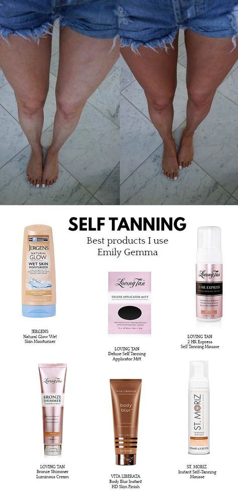 Self Tanning Before and After. Best PRoducts  Emily Gemma. #SelfTanning #Beauty #EmilyGemma #SummerBeauty #SelfTan Loving Tan Before And After, Tanned Af Before And After, Spray Tan Before And After, Tan Before And After, Fake Tan Lotion, Tanning Skin Care, Emily Gemma, Best Self Tanner, Instant Tan