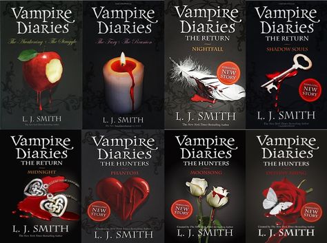 Vampire Diaries Vampire Diaries Book Series, Publication Layout, Vampire Diaries Books, Icon People, Supernatural Books, Vampire Series, Paranormal Books, Vampire Diaries Stefan, Vampire Books