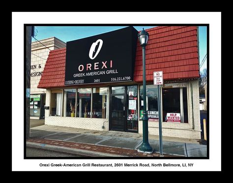 Orexi Greek-American Grill Restaurant, 2601 Merrick Road, North Bellmore, LI, NY 1000 Islands Ny, City Island Bronx Ny, Long Beach Island Nj, Bellmore Ny Long Island, Bay Shore Ny Long Island, Grill Restaurant, Long Island Ny, Long Island, Restaurant