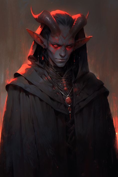 Eldritch Tiefling, Gray Tiefling, Tiefling Rogue Male, Grey Tiefling, Tiefling Male Art, Reborn Dnd, Male Tiefling Art, Dnd Devil, Evil Cleric