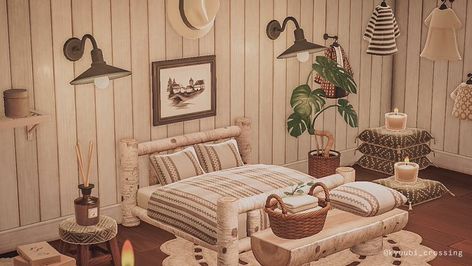 shannen 🌿 su Twitter: "https://t.co/HvLhEsI0to" / Twitter 3 Broomsticks, Acnh Bedroom, Cozy Cottage Bedroom, Acnh Cottagecore, Animal Crossing Wild World, Animal Crossing Villagers, Cottage Bedroom, Island Decor, New Animal Crossing