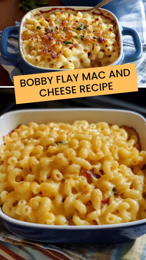 Bobby Flay Mac And Cheese Recipe Bobby Flay Mac And Cheese, Dinner Menu Planning, Bobby Flay Recipes, Famous Chef, Mac And Cheese Recipe, Bobby Flay, Cheesy Sauce, Mac N Cheese Recipe, Cheese Recipe