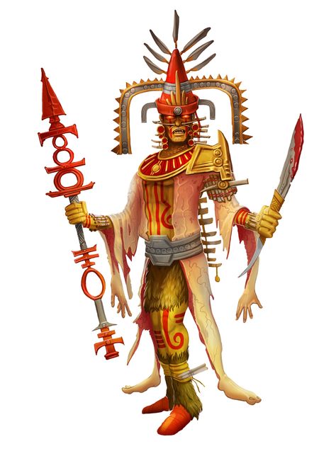 Aztec Mythology, Mexican Artwork, Aztec Culture, Aztec Warrior, Aztec Art, Horizon Zero Dawn, Mythological Creatures, Native American History, Mexican Culture