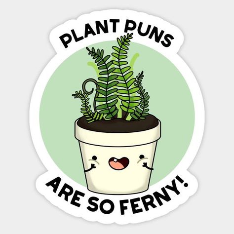 🌿 Plant Puns Are So Ferny! 🌿 Let’s face it—life’s too short to not have a little fun with your greenery! This adorable fern is here to remind you that plants aren’t just for decoration; they’re for laughs too! 😄 Whether you’re a seasoned plant parent or just starting your indoor jungle, a little humor goes a long way. So, why not add some punny joy to your day with this fern-tastic friend? Got any favorite plant puns? Share them in the comments below! Let’s keep the leafy laughs rolling! 🍃... Plant Signs Diy, Puns Cute, Puns Funny, Plant Puns, Plants Quotes, Painted Pots Diy, Cute Puns, Fern Plant, Pun Gifts