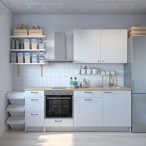 Ikea Cabinets, Ikea Kitchen, City Apartment, Rental Property, 인테리어 디자인, Dream Kitchen, Kitchen Cabinets, Apartment, Instagram