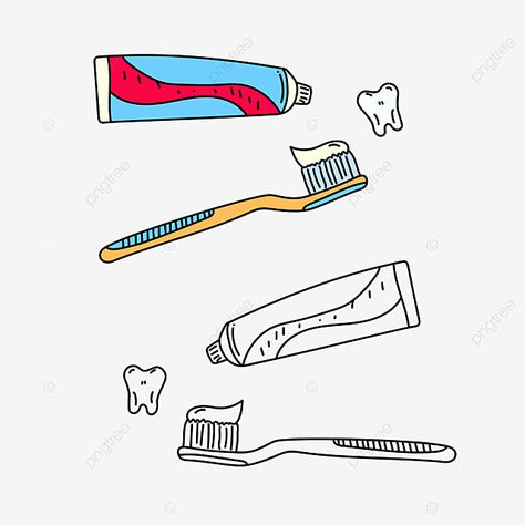 Toothpaste Tattoo, Toothbrush Tattoo, Toothpaste Drawing, Toothbrush Drawing, Toothbrush Illustration, Toothpaste Illustration, Tooth Drawing, Toothbrush Art, Rat Drawing