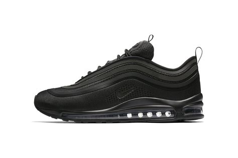 Nike Gives the Air Max 97 an Ultra Makeover for Fall Nike Air Max 97 Black, Basket Style, Nike Air Max For Women, Air Max Women, New Nike Air, Nike Air Vapormax, Triple Black, Nike Air Max 97, Air Max 1