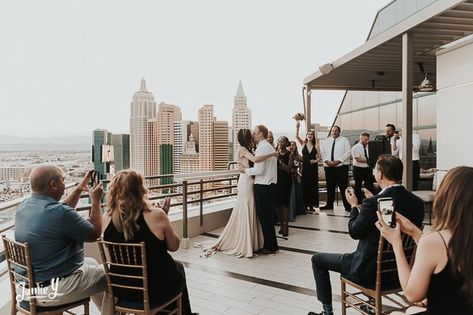 Las Vegas Micro Wedding, Vegas Micro Wedding, Wedding Balcony, Balcony Wedding, Vegas Wedding Venue, Las Vegas Wedding Venue, Mgm Grand Las Vegas, Moody Wedding Photography, Wedding Las Vegas