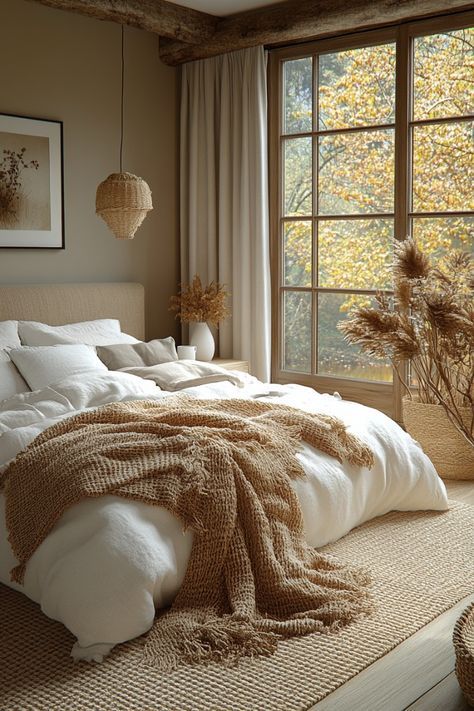 Western Boho Bedroom, Cosy Summer, Discover Aesthetic, Vibe Bedroom, Fall Bedroom Ideas, Room Vibes, Cozy Fall Bedroom, Fall Bedroom, Country Bedroom