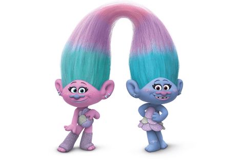 Estos son los simpáticos personajes de 'Trolls' - applauss.com Troll Costume Diy, Trolls Characters, Troll Costume, Trolls Party, Trolls World Tour, Poppy And Branch, Animation Movies, Troll Party, Birthday Cake Topper Printable