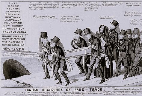 States vs. Feds: South Carolina, Tariffs, and the Nullification Crisis of 1832-1833 John Quincy Adams, Free Trade, Andrew Jackson, James Madison, History Class, Us History, Library Of Congress, Delaware, New Hampshire