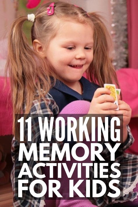 Pressure Grading Activities Occupational Therapy, Working Memory Activities For Kids, Memory Activities For Kids, Working Memory Activities, Executive Functioning Activities, Executive Functioning Strategies, Memory Planning, Teaching Executive Functioning, Memory Strategies