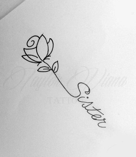 Tattoo Ideas Female Cousins, Cute Sister Tattoos, Sister Tattoo Designs, Sisters Tattoo, Matching Sister Tattoos, Remembrance Tattoos, Small Forearm Tattoos, Sibling Tattoos, Tasteful Tattoos