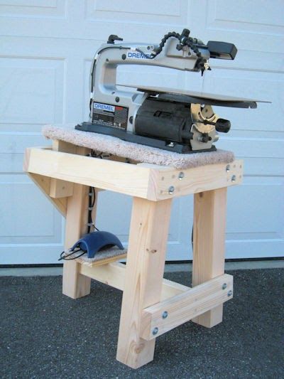 Scrollsaw Workshop: Free Scroll Saw Stand Plans From Kenneth Van Winkle. Scroll Saw Stand, Woodworking Plans Patterns, Saw Stand, Woodworking Shop Plans, Scroll Saw Patterns Free, Woodworking Patterns, Woodworking Table, Woodworking Plans Diy, Scroll Saw Patterns