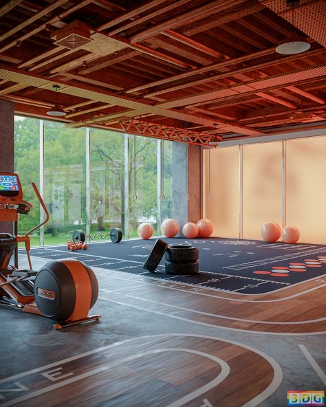 Gym Studio Design, Functional Training Gym, Gym Architecture, Commercial Gym Design, Modern Home Gym, Gym Lounge, Workout Labs, Gym Design Interior, Gym Club