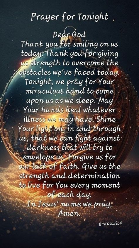 Prayer For Tonight, Prayer Before Sleep, Nighttime Prayer, Good Night Blessings Quotes, Catholic Prayers Daily, Powerful Morning Prayer, Good Night Prayer Quotes, Morning Quotes For Friends, Prayers Of Encouragement