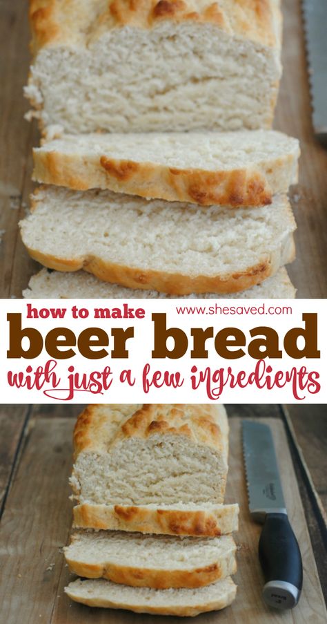 Beer Bread Recipe All Purpose Flour, Bread Recipe All Purpose Flour, Beer Bread Recipe 3 Ingredients, Bread To Make, Beer Bread Recipe, Biscuit Bread, Best Bread Recipe, Beer Bread, Bread Machine Recipes