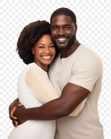 Couples Kiss, Couple Png, African American Couples, Studio Portrait Photography, Birthday Art, Studio Portrait, Couples Images, Love Hug, Kissing Couples