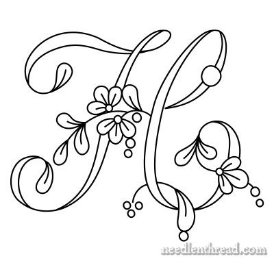 Monogram Ideas, Embroidery Monogram, Hand Embroidery, Monogram, Embroidery, Floral, Flowers, Black