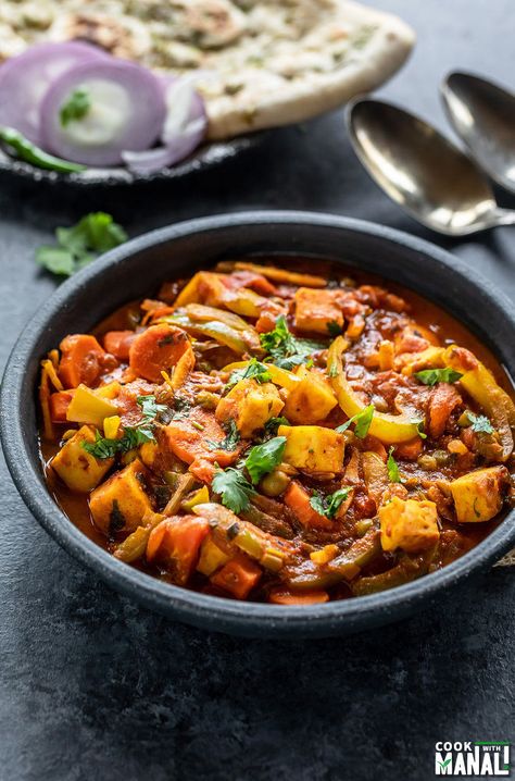 Veg Jalfrezi, Jalfrezi Curry, Vegetable Jalfrezi, Jalfrezi Recipe, Veg Curry, Vegetarian Instant Pot, Kitchen Confidential, Curry Dishes, Tasty Vegetarian Recipes